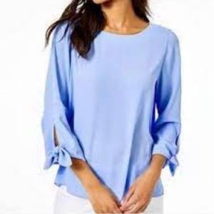 Lilly Pulitzer Langston Top- Periwinkle Purple